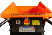 Detail K2 Big Dump 1100 Pound Electric Power Dump Cart - Image 5