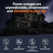Guardian Series 22 kW/19.5 kW Air Cooled Home Standby Generator with Wi-Fi and Whole Home 200 Amp Transfer Switch - Image 2